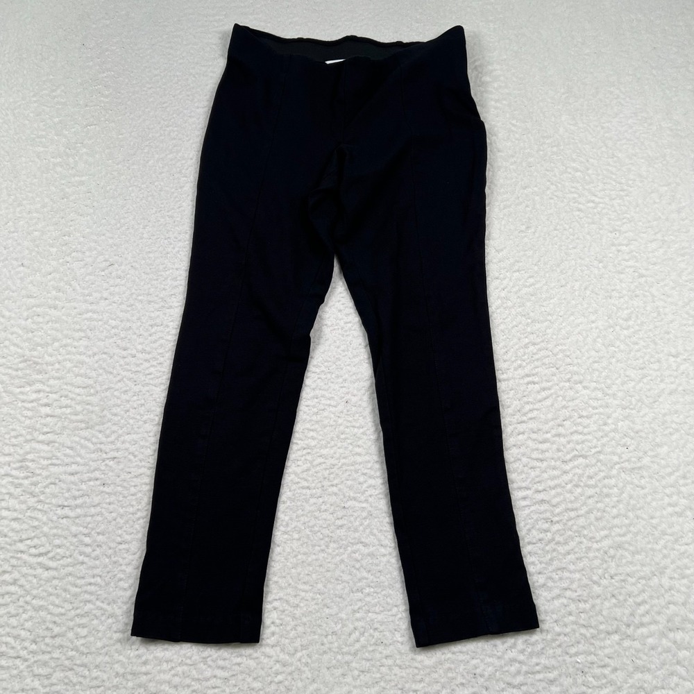 The‎ Nines by Hatch Small Black Maternity Pants Pull On Stretch Ponte Ankle